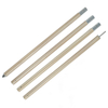 Wood Grain Aluminum Tarp Pole – 6061 Telescopic Tent Support Rod