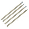 Wood Grain Aluminum Tarp Pole – 6061 Telescopic Tent Support Rod