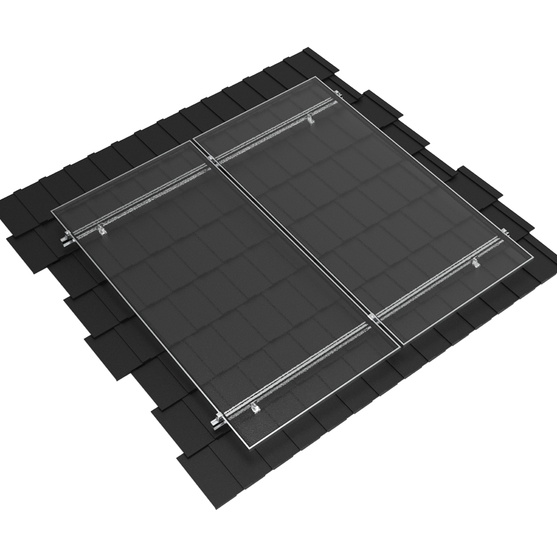 Solar Panel Mounting System Solar Aluminium Racking Bracket for Tile Roof Solar Energy System