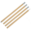 Wood Grain Aluminum Tarp Pole – 6061 Telescopic Tent Support Rod