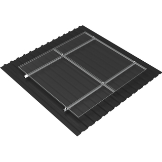 L-feet Aluminum Bracket for Metal Roof Solar Mounting System