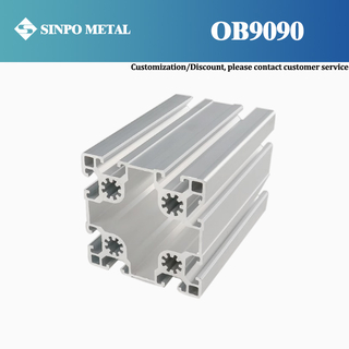 9090 Standard Groove Width 10 Heavy-duty Assembly Line Frame 90x90 Aluminum Alloy Profile
