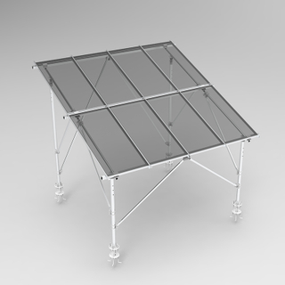 6KW, 10KW, 12KW Anti-theft Ground Solar Mounting System
