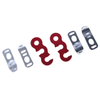 Aluminum Alloy Guyline Tensioner – Rope Adjuster Clip for Tent & Tarp Camping Use