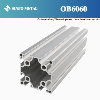 Industrial Aluminum Alloy Profile 6060 European Standard Frame Mechanical Equipment Skeleton