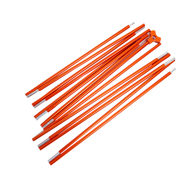 Portable 3-Way Tent Pole – Adjustable Foldable Support Frame for Outdoor Camping Tarp