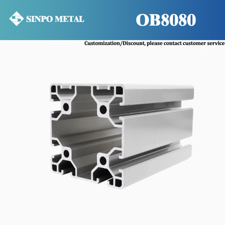 8080 Standard Aluminum Alloy Square Tube Flower Tube Large Frame